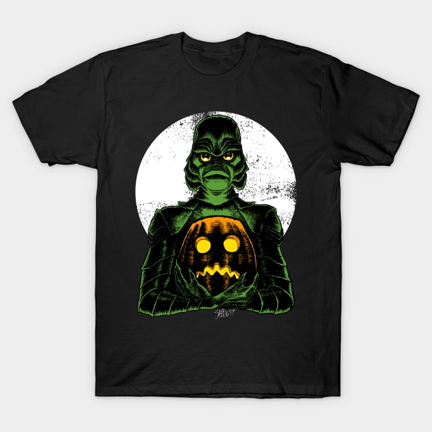 Monster Holiday: Creature T-Shirt by Chad Savage